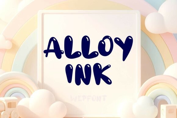 Alloy Ink Font for Web Design