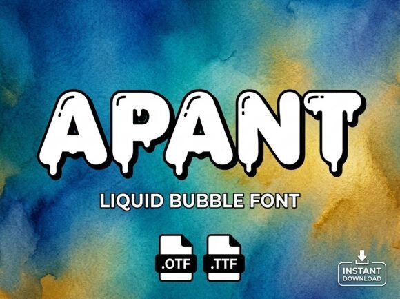 Apant: A Bold Decorative Font
