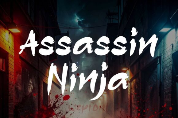 Assassin Ninja Font for Business