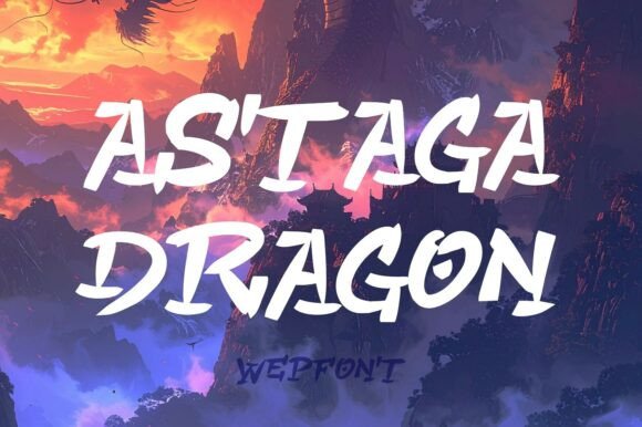 Astaga Dragon Font Review