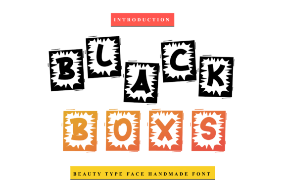 Black Boxs: A Bold Font for Business