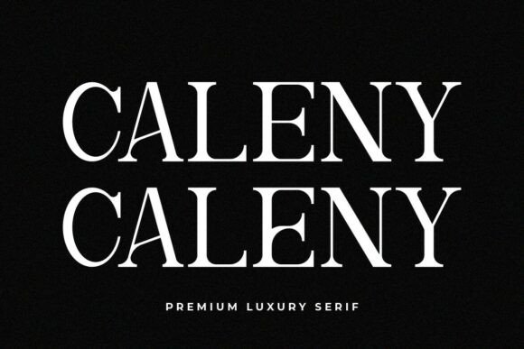 Caleny: A Premium Serif for Elegant Design