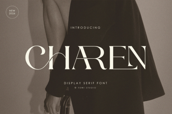 Charen: A Premium Serif Font for Campaigns