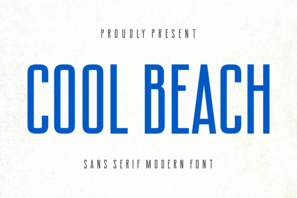 Cool Beach: A Modern Sans Serif for Creative Projects