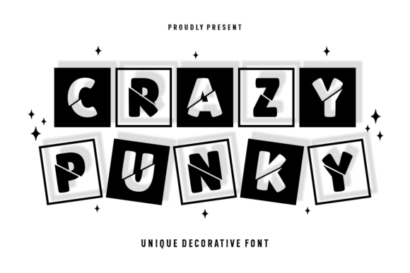 Crazy Punky Font: Bold and Unconventional