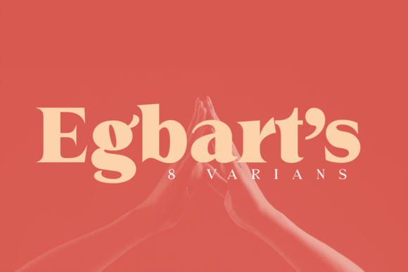 Egbart s: Bold Serif for Craft Creators