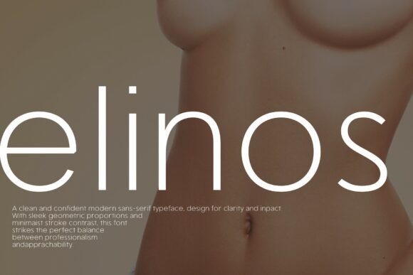 Elinos: A Modern Sans Serif for Web Design