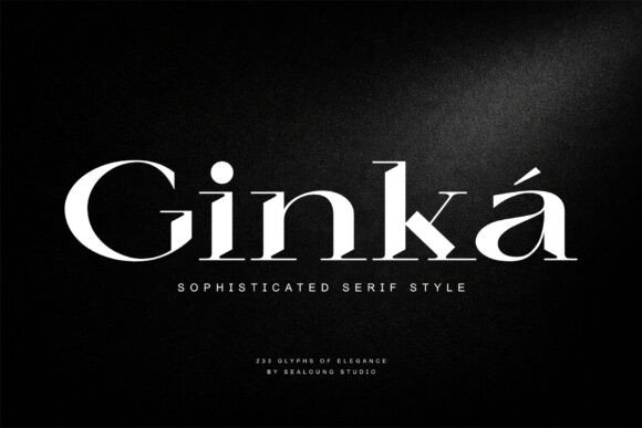 Ginka Font: Elegant Branding for Small Businesses