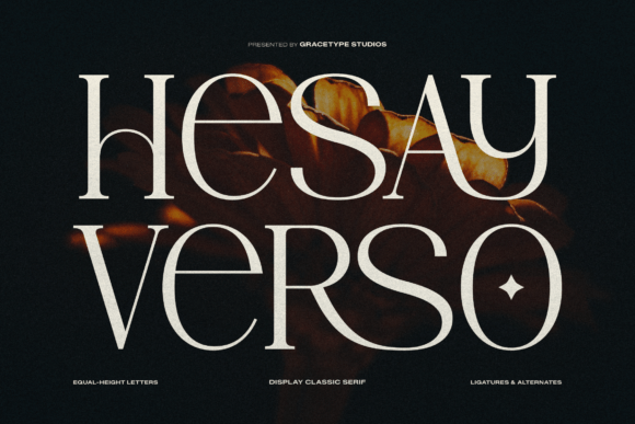 Hesay Verso: A Premium Serif Font
