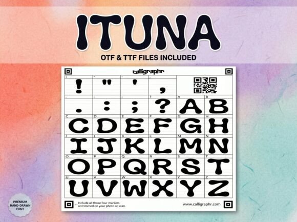 Ituna: A Bold Display Font for Web Design
