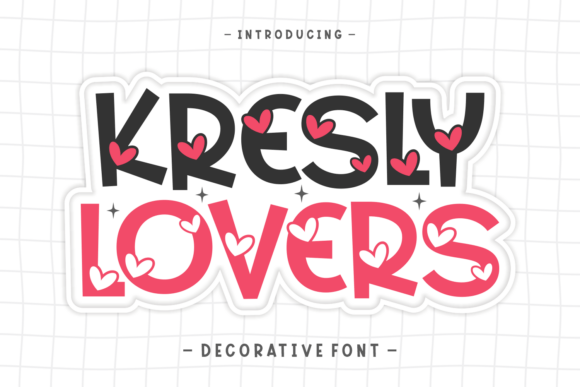 Kresly Lovers Font for Business