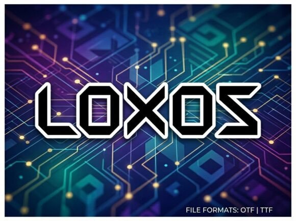 Loxos Font: Bold and Beautiful