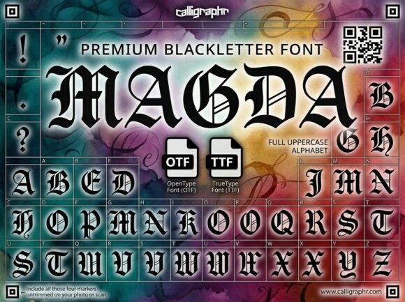 Magda: A Bold Display Font for Campaigns