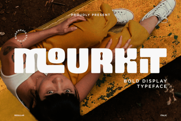 Mourkit: A Bold Display Typeface