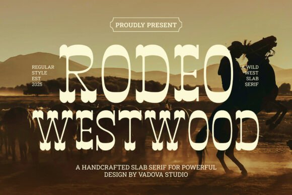 Rodeo Westwood Font