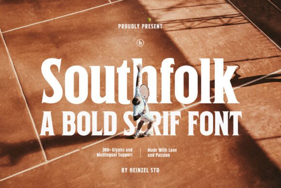 Southfolk: A Bold Serif for Confident Branding