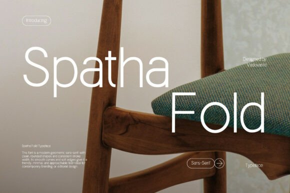 Spatha Fold: A Bold Sans Serif for Real-World Design